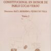 Estudios de Teoría del Estado y Derecho Constitucional en Honor de Pablo Lucas Verdú 4 Tomos RÚSTICA-0
