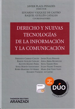 Derecho y Nuevas Tecnologías de la Información y la Comunicación -0
