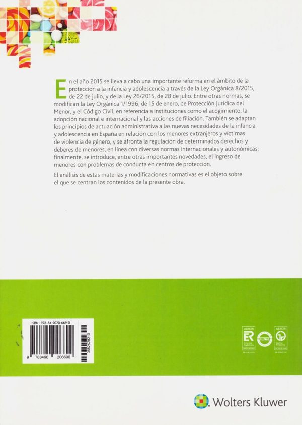 La protección Jurídica de la Infancia y la Adolescencia tras la Ley Orgánica 8/2015, de 22 de Julio y la Ley 26/2015, de 28 de Julio-40182