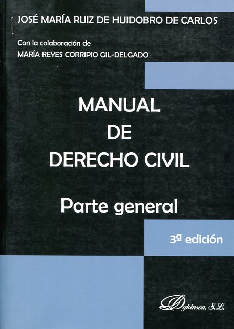 Manual de Derecho Civil. Parte General-0