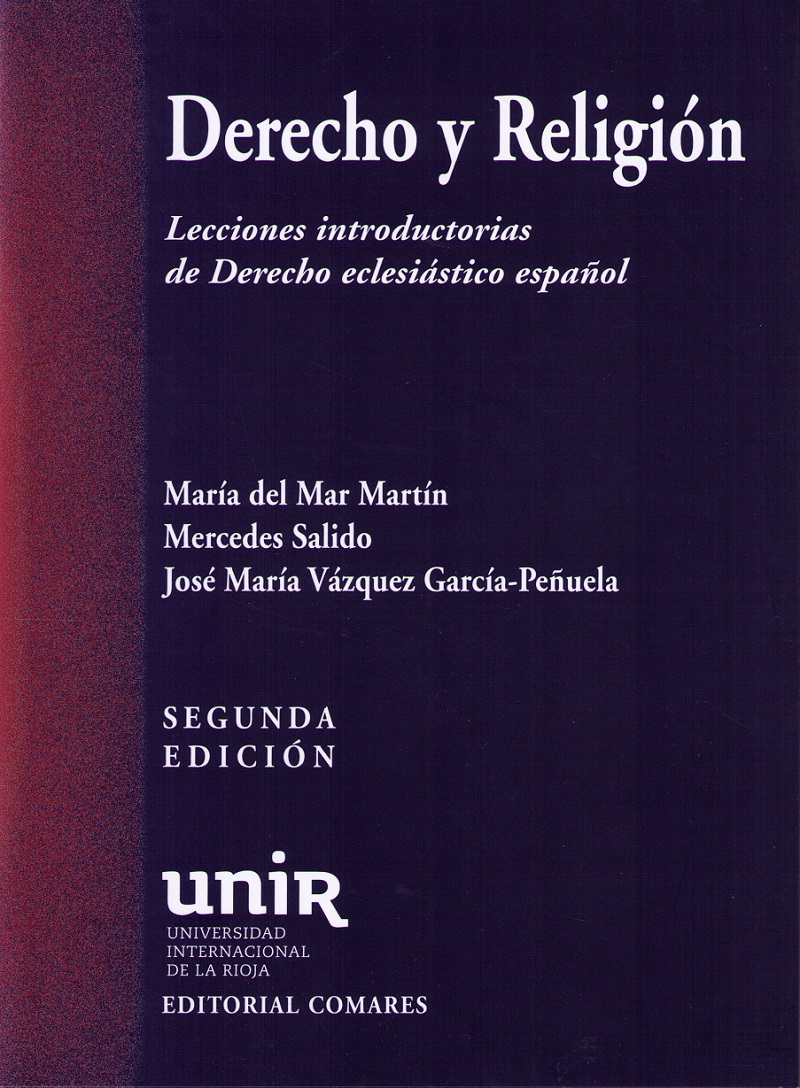 Derecho y Religión 2016. Lecciones Introductorias de Derecho Eclesiástico Español-0