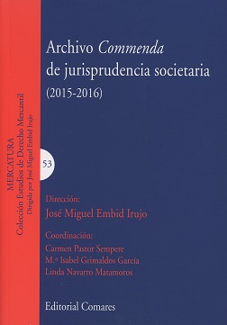 Archivo Commenda de Jurisprudencia Societaria (2015-2016) -0