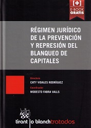 Régimen Jurídico de la Prevención y Represión del Blanqueo de Capitales-0