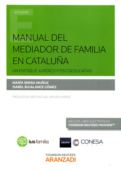 Manual del mediador de familia en Cataluña. Un enfoque jurídico y psicoeducativo -0