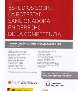 Estudios sobre la potestad sancionadora en Derecho de la competencia -0