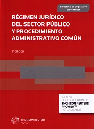 Régimen jurídico del sector público y procedimiento administrativo común -0