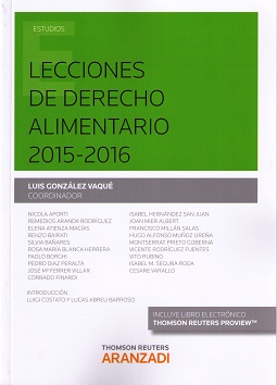 Lecciones de Derecho Alimentario 2015-2016 -0