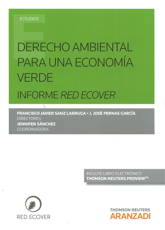 Derecho Ambiental Para una Economía Verde. Informe Red Cover -0