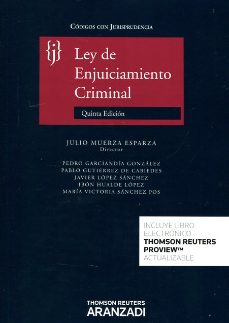 Ley de Enjuiciamiento Criminal 2015 -0