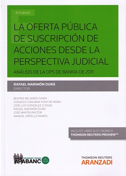 Oferta pública de suscripción de acciones desde la perspectiva judicial. Análisis de la OPS de Bankia de 2011 -0
