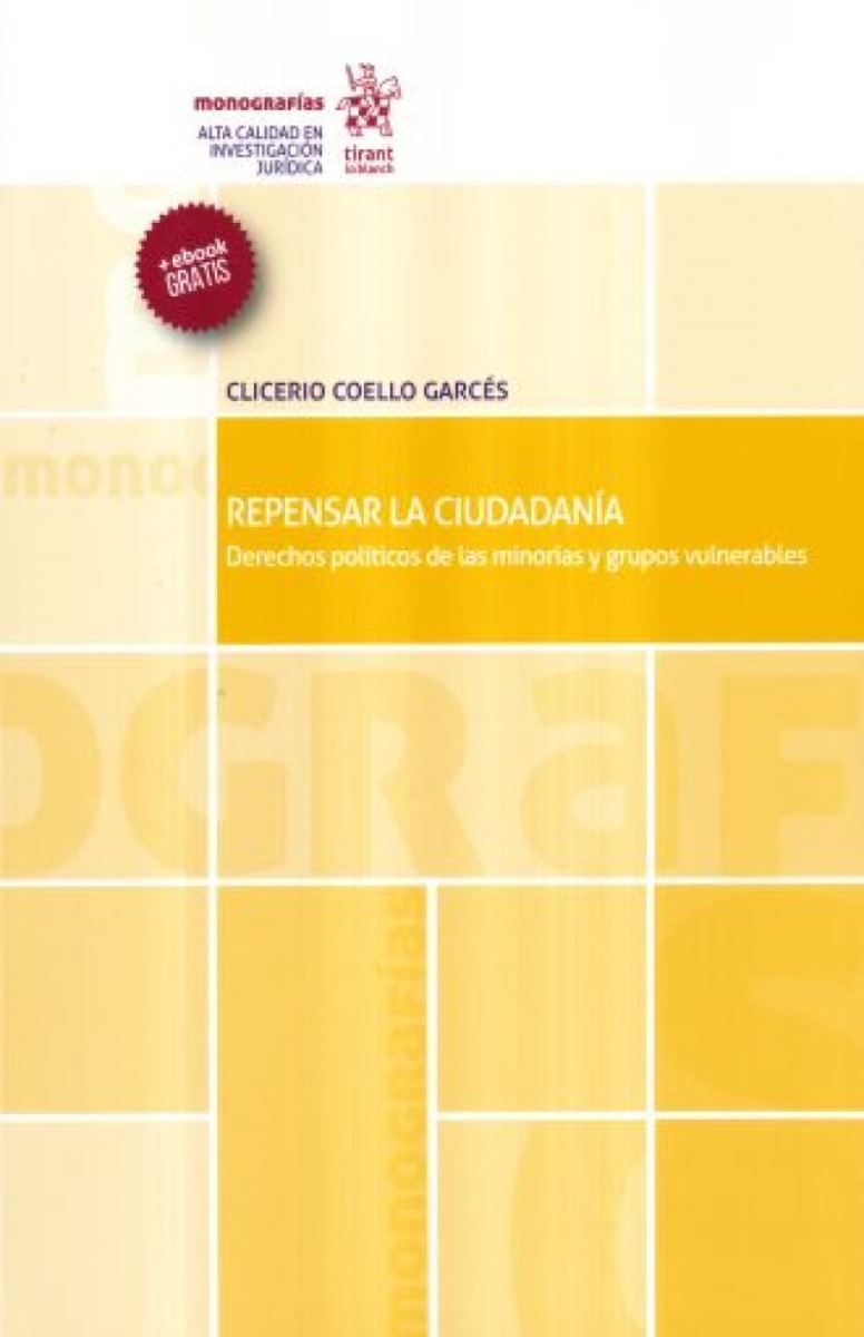 Repensar la ciudadanía. Derechos políticos de las minorías y grupos vulnerables-0