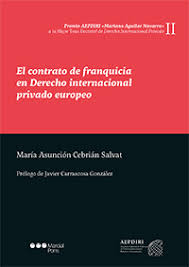 Contrato de Franquicia en Derecho Internacional Privado Europeo-0