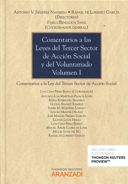 Comentarios a las Leyes del Tercer Sector de Acción Social y del Voluntariado, Vol. I -0