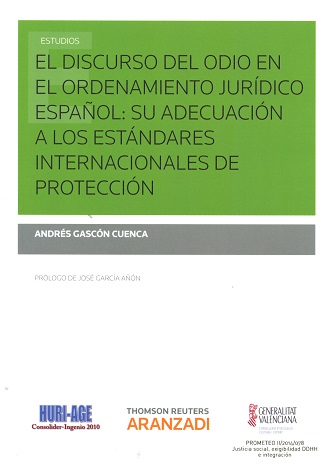 Discurso del Odio en el Ordenamiento Jurídico Español: Su Adecuación a los Estándares Internacionales de Protección -0