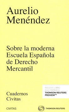 Sobre la Moderna Escuela Española de Derecho Mercantil -0