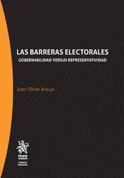 Barreras Electorales. Gobernabilidad Versus Representatividad-0