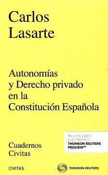 Autonomías y Derecho Privado en la Constitución Española -0