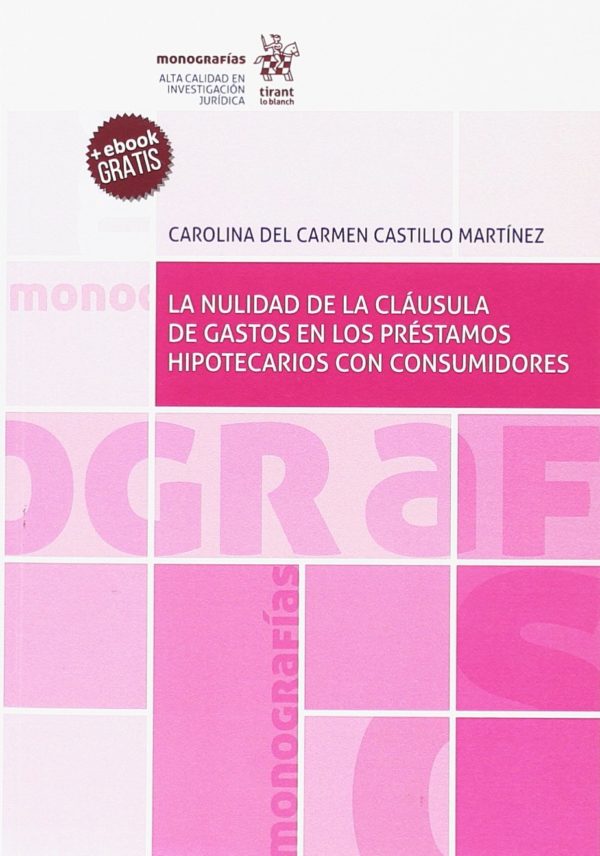 LIBROS NULIDAD GASTOS HIPOTECARIOS