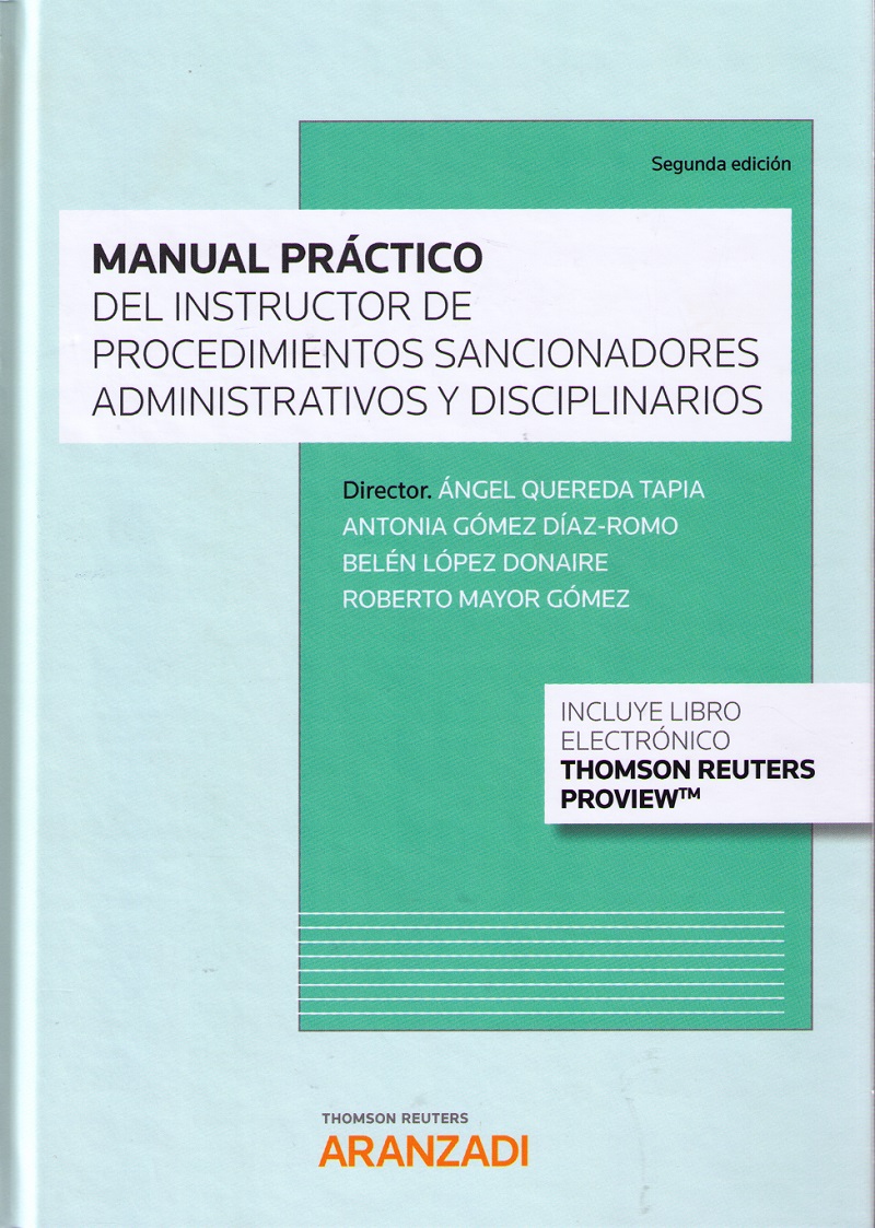 Manual Práctico del Instructor de Procedimientos Sancionadores Administrativos y Disciplinarios-0