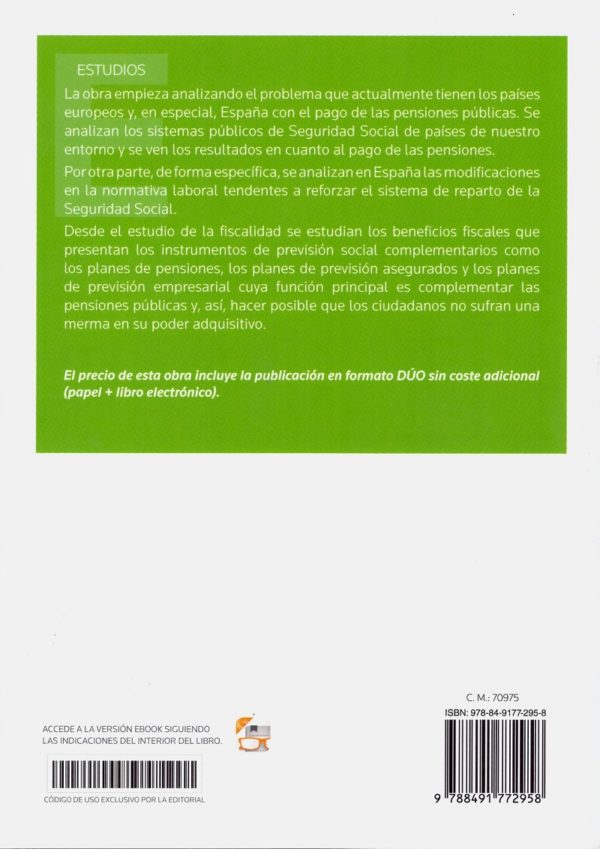 Sostenibilidad de las Pensiones Públicas. Análisis Tributario y Laboral -27790