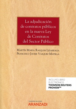 Adjudicación de Contratos Públicos en la Nueva Ley de Contratos del Sector Público-0
