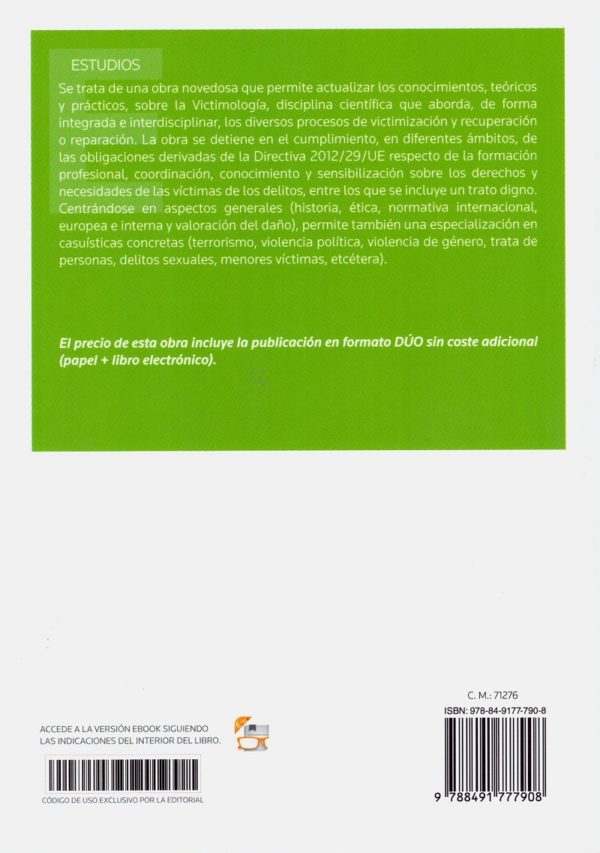 Victimología: En busca de un Enfoque Integrador para Repensar la Intervención con Víctimas -27788