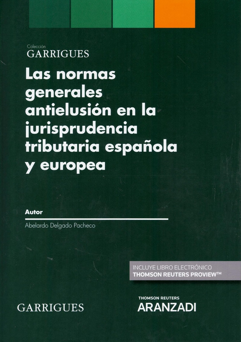 Normas Generales Antielusión en la Jurisprudencia Tributaria Española y Europea-0