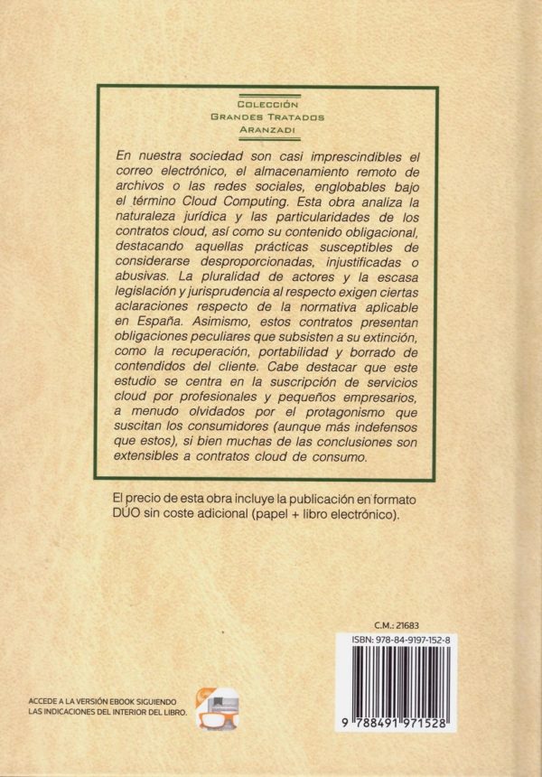 Cloud Computing. Régimen jurídico para empresarios -30610