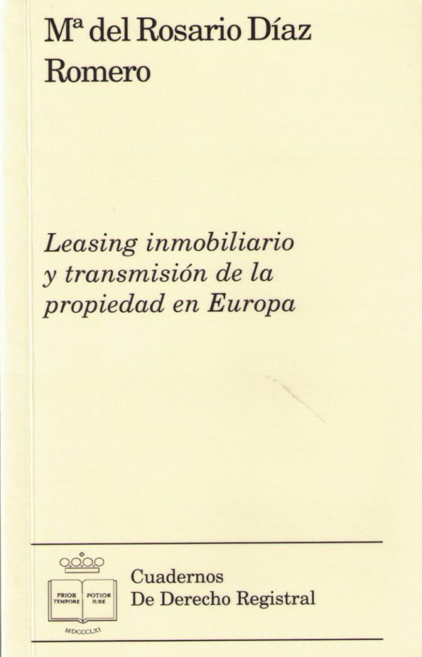 Leasing Inmobiliario y Transmisión de la Propiedad en Europa -0