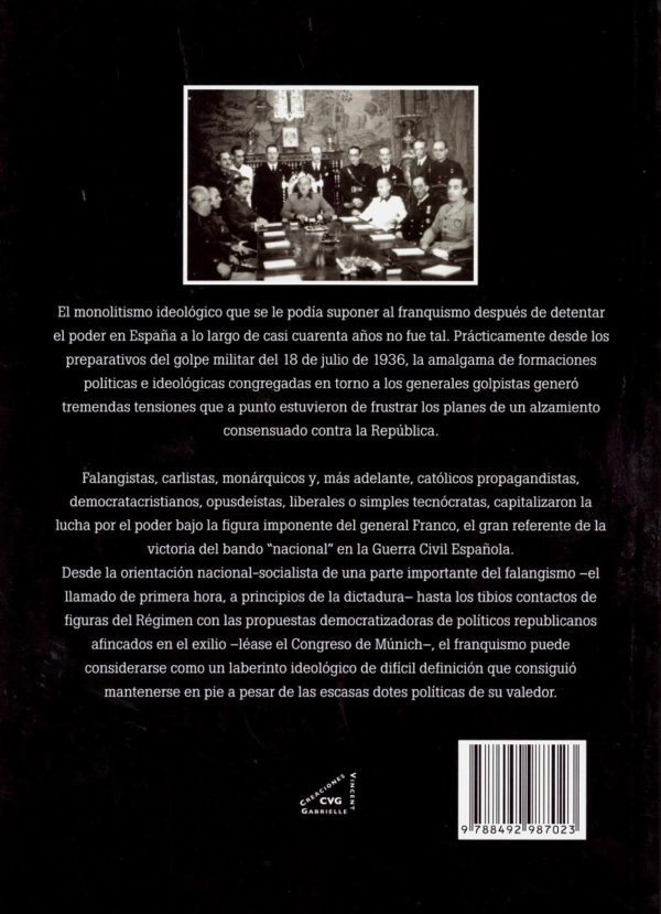 Franquismo Vs. Franquismo. El Laberinto Ideológico de la Dictadura 1936-1975-30552