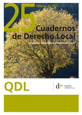 Cuadernos de Derecho Local Nº 25 (II 2011) -0