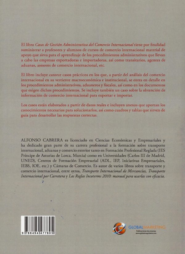 Casos de Gestión Administrativa del Comercio Internacional -33376