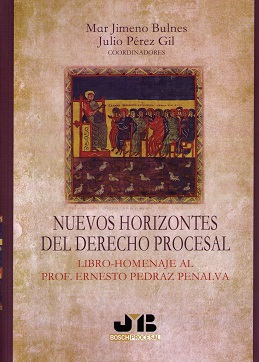 Nuevos Horizontes del Derecho Procesal Libro-Homenaje al Profesor Ernesto Pedraz Penalva-0