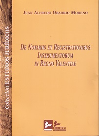De Notariis et Registrationibus Instumentorum in Regno Valentiae.-0