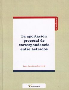 Aportación Procesal de Correspondencia entre Letrados. -0