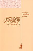 Matrimonio Homosexual en Derecho Español y Comparado -0
