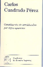 Constitución de Servidumbre por Signo Aparente. -0