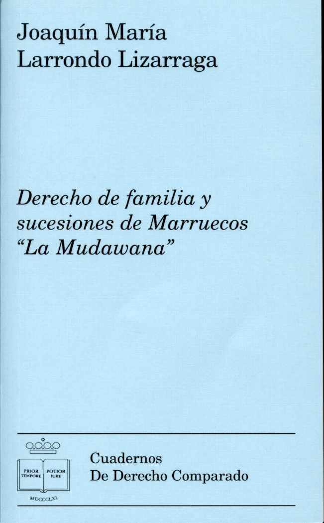 Derecho de Familia y Sucesiones de Marruecos La Madawana-0