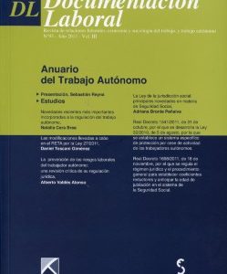 Documentación Laboral, 93. 2011. Vol. III Anuario del Trabajo Autónomo-0