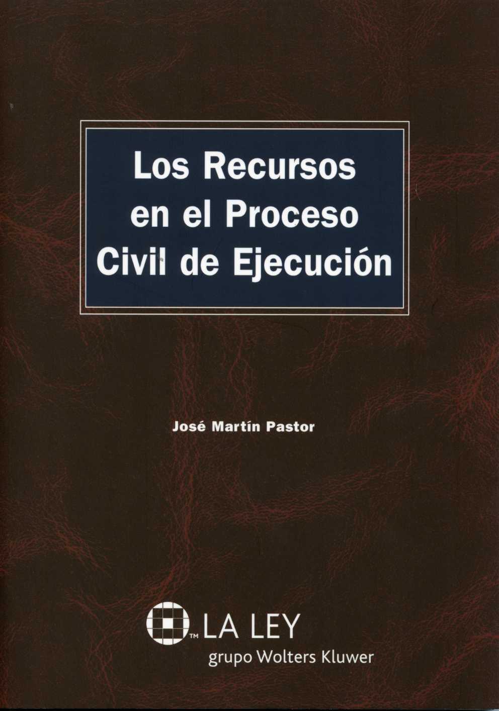 Recursos en el Proceso Civil de Ejecución, Los. -0