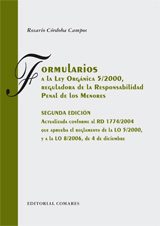 Formularios a la Ley Orgánica 5/2000, Reguladora de la Responsabilidad Penal de los Menores. 2ª ed.-0