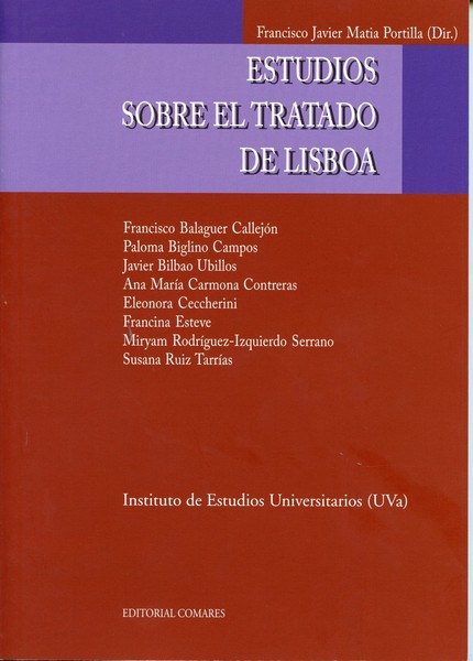 Estudios sobre el Tratado de Lisboa. Reimpresión 2010 -0