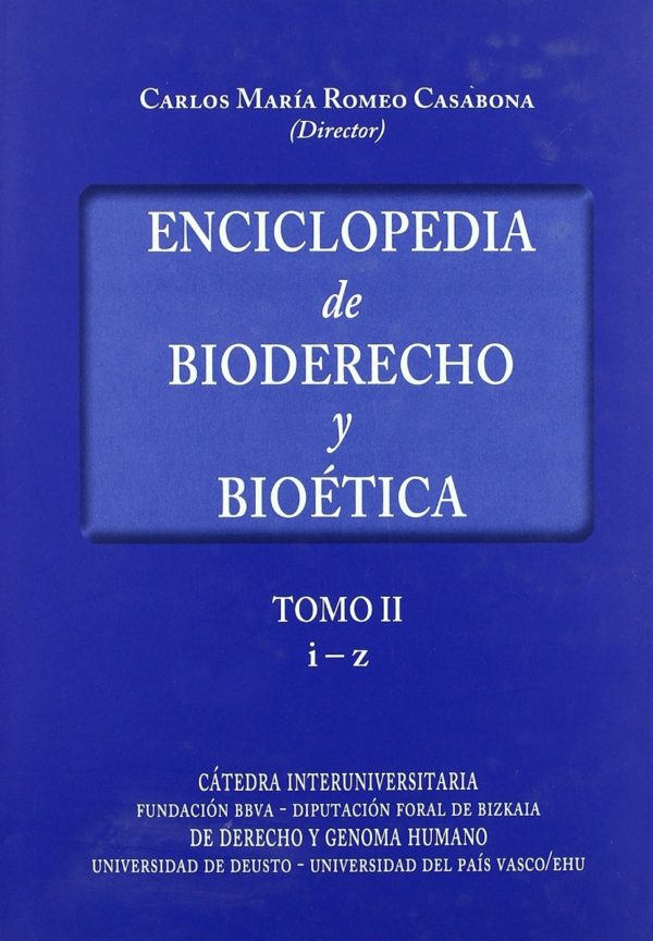 Enciclopedia de bioderecho y bioética, 2 Tomos -18061