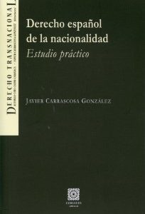 Derecho Español de la Nacionalidad Estudio Práctico-0