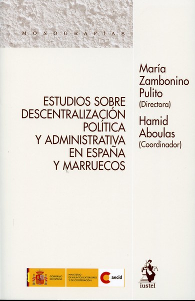 Estudios sobre Descentralización Política y Administrativa en España y Marruecos-0