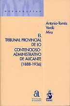 Tribunal Provincial de lo Contencioso-Administrativo de Alicante (1888-1936)-0