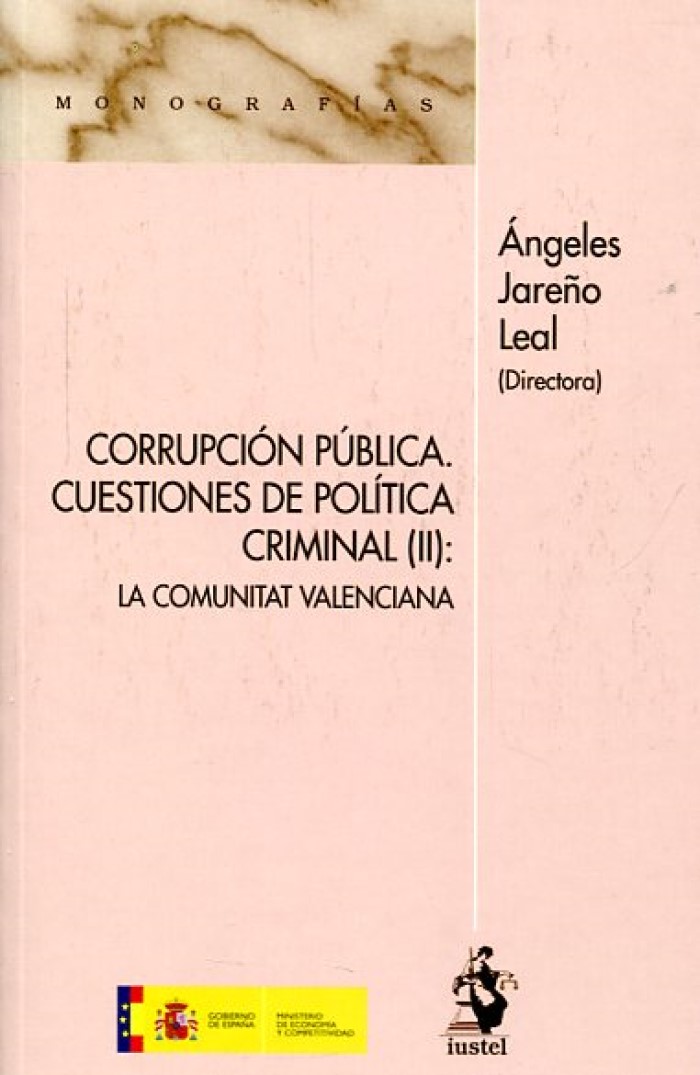 Corrupción Pública: Cuestiones de Política Criminal (II) -0