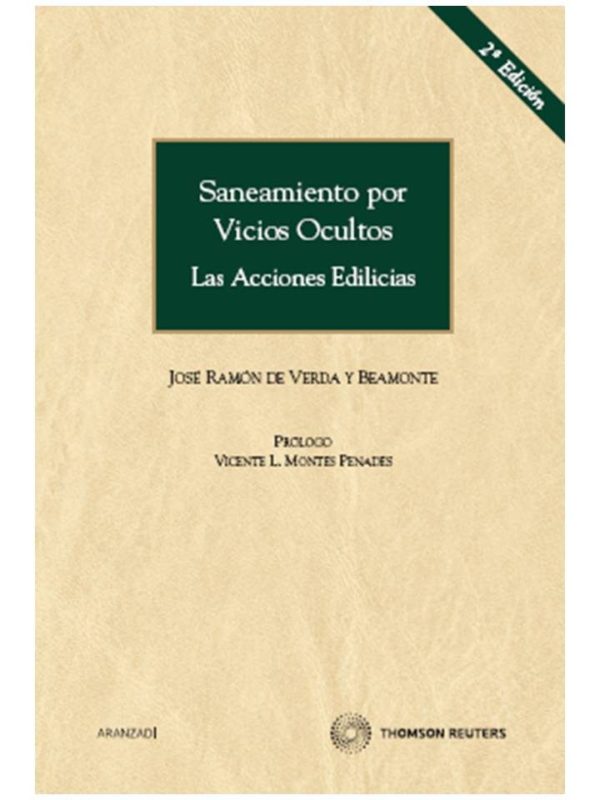 Saneamiento por Vicios Ocultos. Las Acciones Edilicias -0