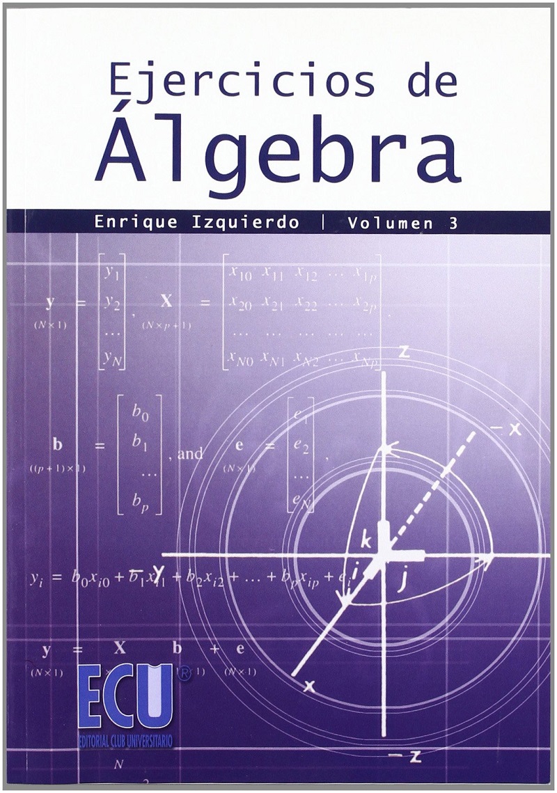 Ejercicios de Álgebra Vol.3 -0