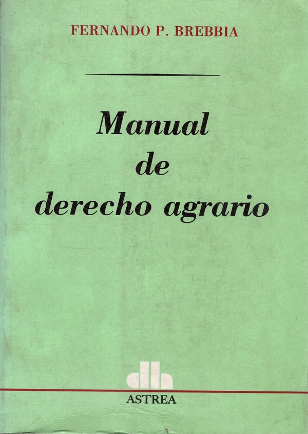 Manual de Derecho Agrario -0